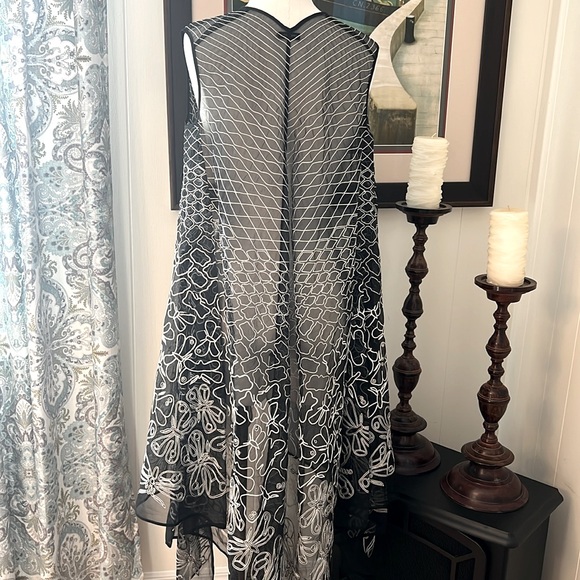 RAHUL MISHRA SHAWL/TOP Sz M - Picture 2 of 12